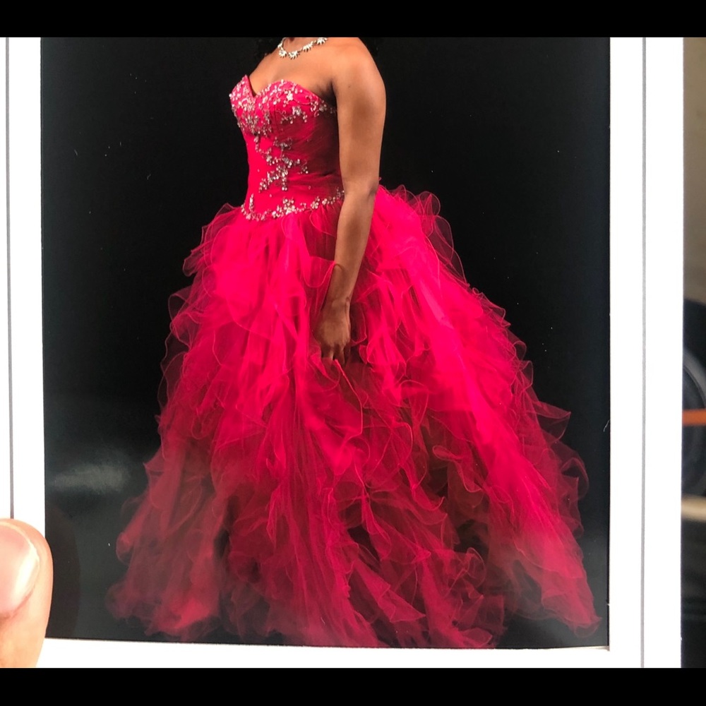 Ball gown prom dress